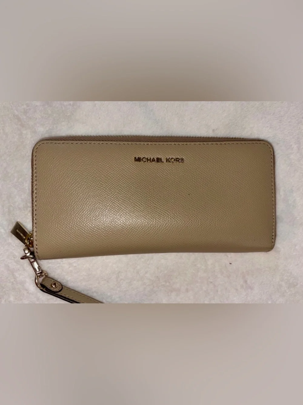 Michael Kors Raven Leather Bag Matching Wallet
